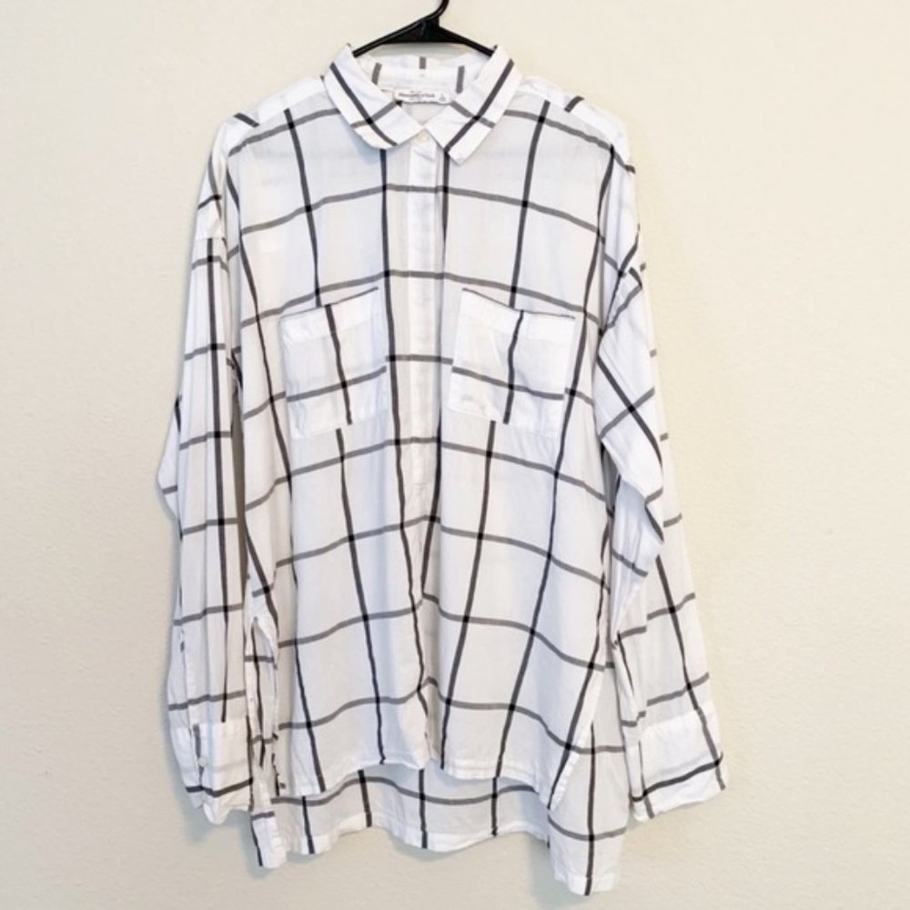 Abercrombie & Fitch Windowpane Button Down XS